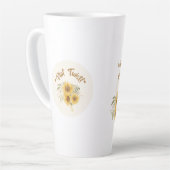 Als er iets misgaat in het leven... latte mok (Linkerhoek)