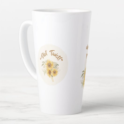 Als er iets misgaat in het leven... latte mok (Linkerhoek)