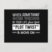 Als er iets misgaat in je leven, roep dan gewoon briefkaart (Voorkant)