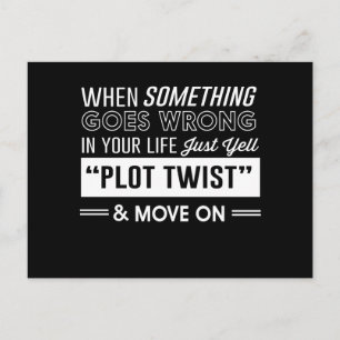 Als er iets verkeerd gaat in je leven, bel dan gew briefkaart