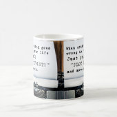 Als er iets verkeerd gaat, roep dan gewoon "TWIST Koffiemok (Center)