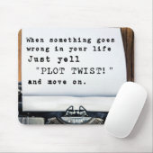 Als er iets verkeerd gaat, roep dan maar "TWIST PL Muismat (Met muis)