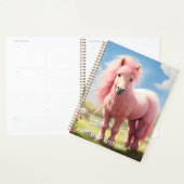 Als er maar pony's in roze gepersonaliseerd kwamen planner (Display)
