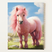 Als er maar pony's in roze gepersonaliseerd kwamen planner (Achterkant)