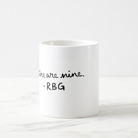 Als er negen zijn - RBG Koffiemok (Center)