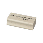 Als er negen zijn - RBG Rubberstempel (Stempel)