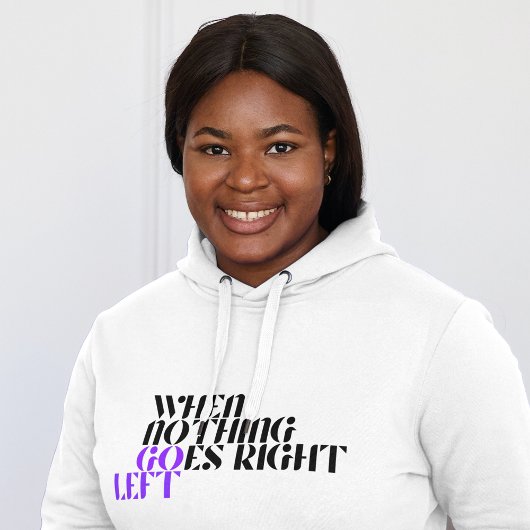 Als er niets goed gaat | Ophangen in T-Shirt