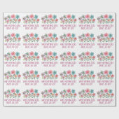 Als er niets naar rechts gaat, ga dan naar links cadeaupapier (Vlak)