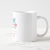 Als er niets naar rechts gaat, ga dan naar links grote koffiekop (Rechts)