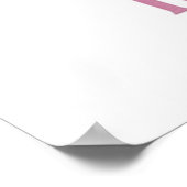 Als er niets naar rechts gaat, ga dan naar links poster (Hoek)