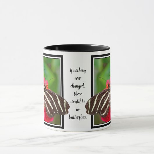 Als er niets veranderd is | Foto van Zebra Butterf Mok (Midden)