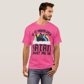 Als er satan bij betrokken is... t-shirt (Voorkant volledig)