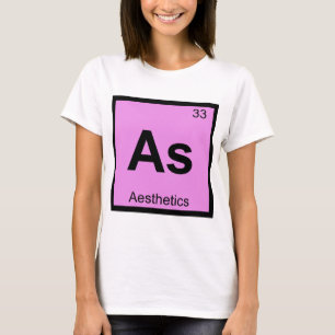 Als - Esthetiek Filosofie Chemie Symbool T-shirt