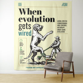 Als evolutie wordt aangesloten zijn Great Danes be Wandkleed