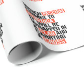 Als fascisme naar Amerika komt Cadeaupapier (Rol Hoek)