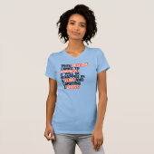 Als fascisme naar Amerika komt T-shirt (Voorkant volledig)