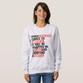 Als fascisme naar Amerika komt Trui (Voorkant volledig)