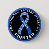ALS Fighter Ribbon Black Button (Voorkant)