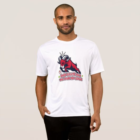 Als G.O.A.T's Roam de Saudi Pro League T-shirt (Voorkant volledig)