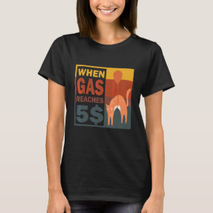 Als gas 5 bereikt Boze kat over gasprijs 2 T-shirt