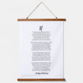 Als gedicht door Rudyard Kipling Hanging Tapestry Hangend Wandkleed