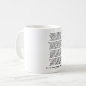 Als gedicht door Rudyard Kipling (Inspirerend gedi Koffiemok (Voorkant links)