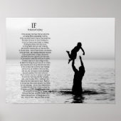 Als gedicht door Rudyard Kipling Poster (Voorkant)