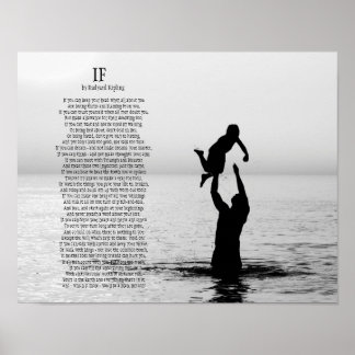 Als gedicht door Rudyard Kipling Poster