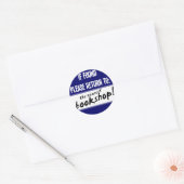 Als gevonden, ga dan terug naar de dichtstbijzijnd ronde sticker (Envelop)
