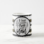 Als gevonden in de microgolf, ga dan terug naar ma koffiemok (Center)