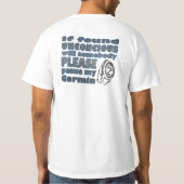 Als gevonden... Terug afdrukken T-shirt (Achterkant)