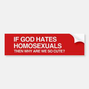 ALS GOD HATES HOMOSEXUALS.png Bumpersticker