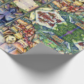 Als God het beter had gemaakt, had ze het bewaard. Cadeaupapier (Hoek)