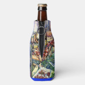Als God het beter had gemaakt, had ze het bewaard. Flesjeskoeler (Fles Achterkant)