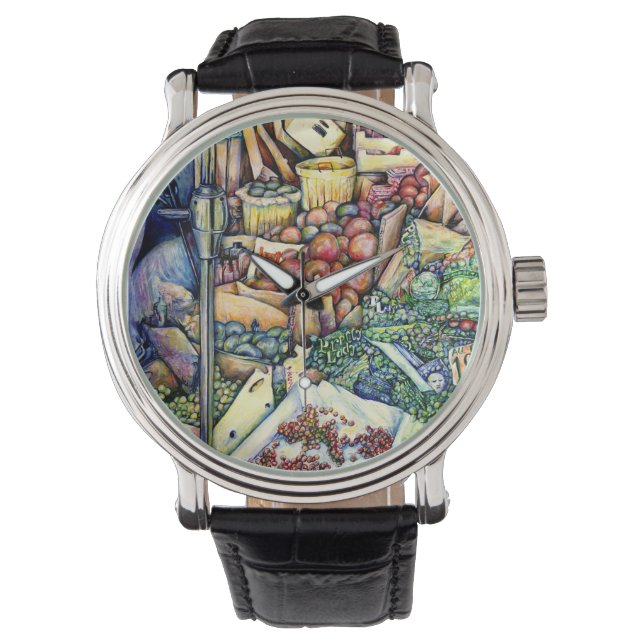 Als God het beter had gemaakt, had ze het bewaard. Horloge (Voorkant)