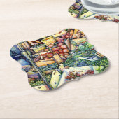 Als God het beter had gemaakt, had ze het bewaard. Kartonnen Onderzetters (Gekanteld)