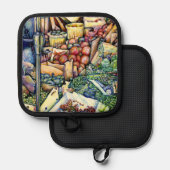 Als God het beter had gemaakt, had ze het bewaard Pannenlap (Voorkant / Achterkant)