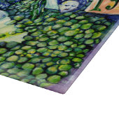 Als God het beter had gemaakt, had ze het bewaard. Snijplank (Hoek)