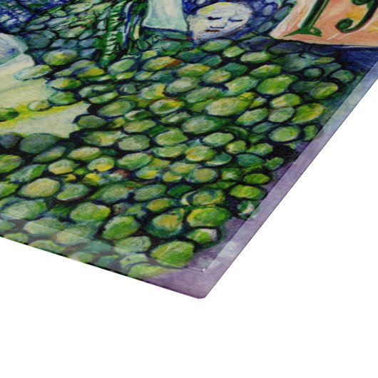 Als God het beter had gemaakt, had ze het bewaard. Snijplank (Hoek)