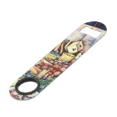 Als God het beter had gemaakt, had ze het bewaard. Speed Flessenopener (Voorkant Gekanteld)