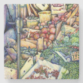 Als God het beter had gemaakt, had ze het bewaard. Stenen Onderzetter (Voorkant)