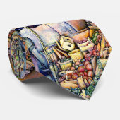 Als God het beter had gemaakt, had ze het bewaard. Stropdas (Opgerold)