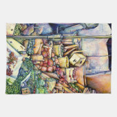 Als God het beter had gemaakt, had ze het bewaard. Theedoek (Horizontaal)