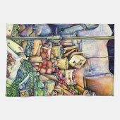 Als God het beter had gemaakt, had ze het bewaard. Theedoek (Horizontaal)