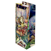 Als God het beter had gemaakt, had ze het bewaard. Wijn Cadeautas (Voorkant Gekanteld)