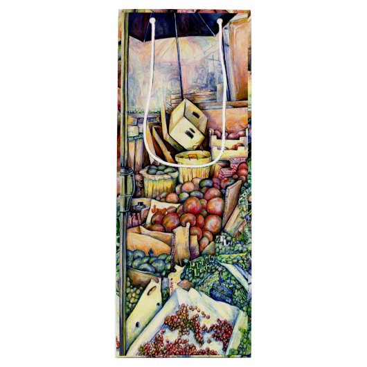 Als God het beter had gemaakt, had ze het bewaard. Wijn Cadeautas (Voorkant)