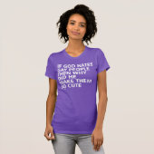 Als God homo's haat, waarom is dat zo'n mooie LGBT T-shirt (Voorkant volledig)