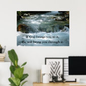 Als God je er aan onderwerpt Citote met River Poster (Thuiskantoor)