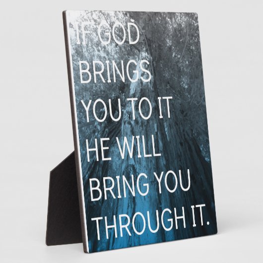 Als God je er mee brengt Fotoplaat (Zijkant)