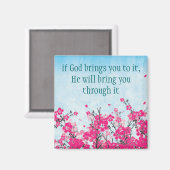 Als God je naar het Geloofsmagneet brengt Magneet (Voorkant / Achterkant)